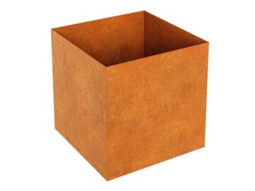 Cortenmetall Blumentopf Rapido C4 90x90x90 Cm - cortena.de