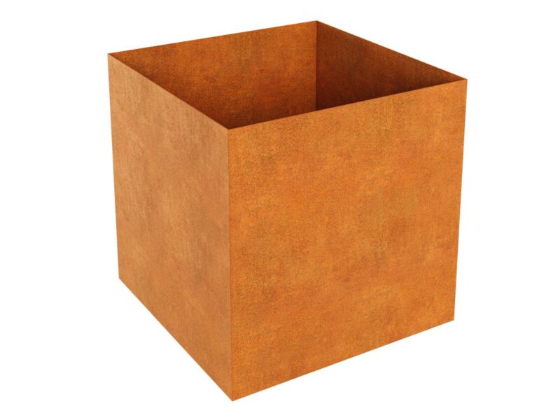 Cortenmetall Blumentopf Rapido C5 120x120x120 Cm - cortena.de