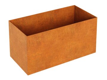 Cortenmetall Blumentopf Rapido L6 120x60x60 Cm - cortena.de
