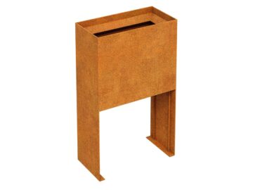Cortenmetall Pflanzgefass Planta 2 30x60x100 Cm - cortena.de