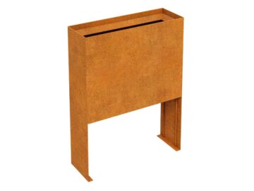 Cortenmetall Pflanzgefass Planta 6 30x90x120 Cm - cortena.de