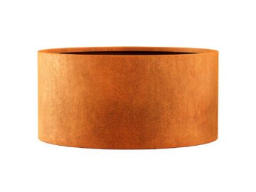 Metallblumentopf Corten Circulo 11 120x60 Cm - cortena.de