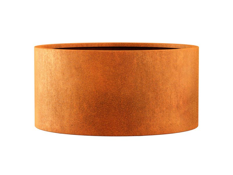 Metallblumentopf Corten Circulo 11 120x60 Cm - cortena.de