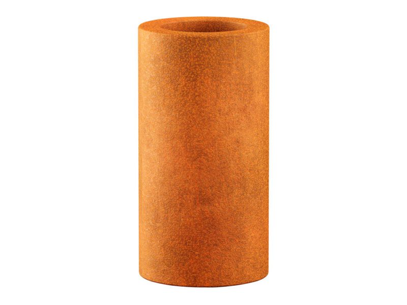 Metallblumentopf Corten Circulo 2 30x60 Cm - cortena.de