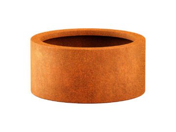 Metallblumentopf Corten Circulo 4 60x30 Cm - cortena.de