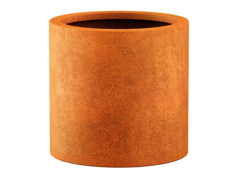 Metallblumentopf Corten Circulo 5 60x60 Cm - cortena.de