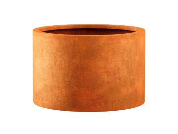 Metallblumentopf Corten Circulo 8 90x60 Cm - cortena.de